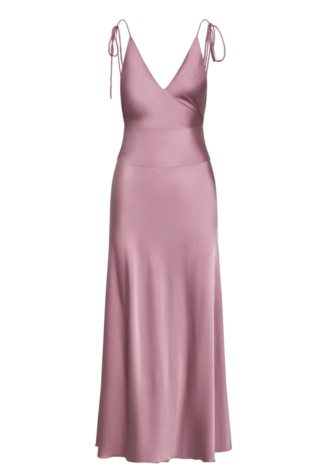 Silk dress-Dusty Rose